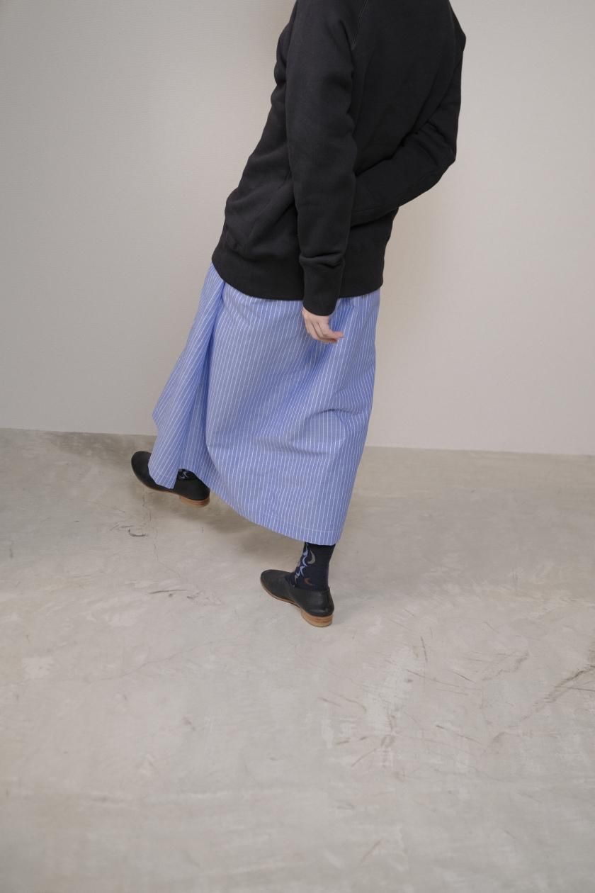 atelier naruse / コットン吊裏毛モックネックスウェット