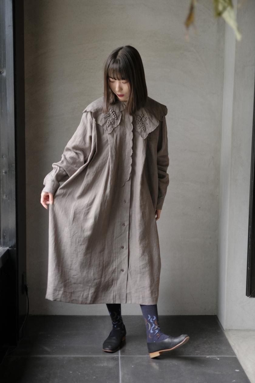 TOWAVASE(トワヴァーズ)リネン フリル プルオーバー ボン