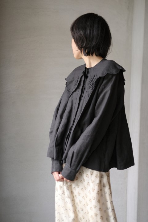 TOWAVASE / Bonvoyage blouse(black)