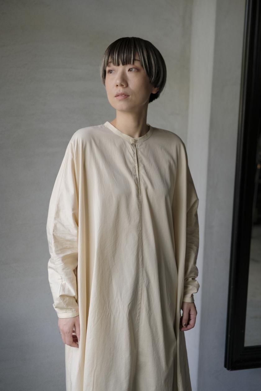 SP｜エシュペー 100/2 COTTON BROAD ONEPIECE | 【カラー展開