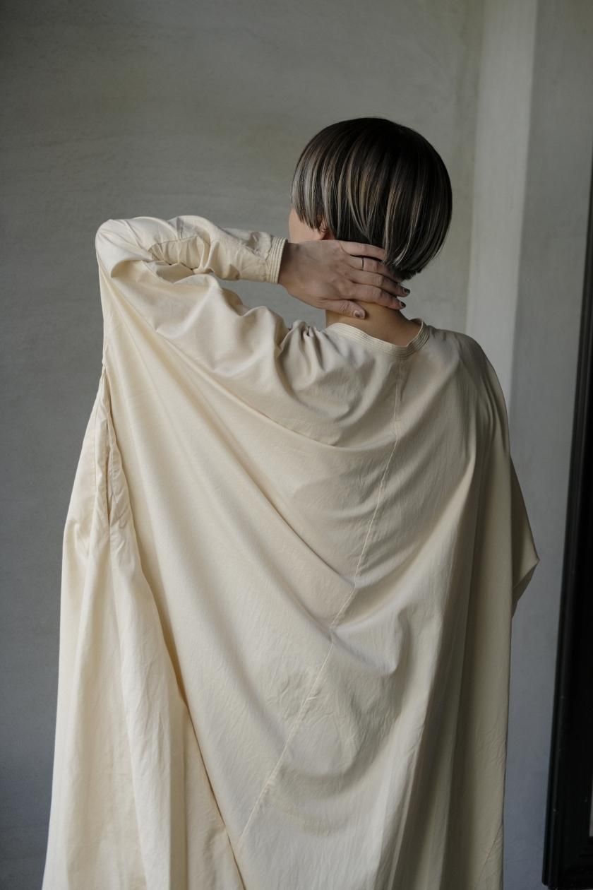SP｜エシュペー 100/2 COTTON BROAD ONEPIECE | 【カラー展開