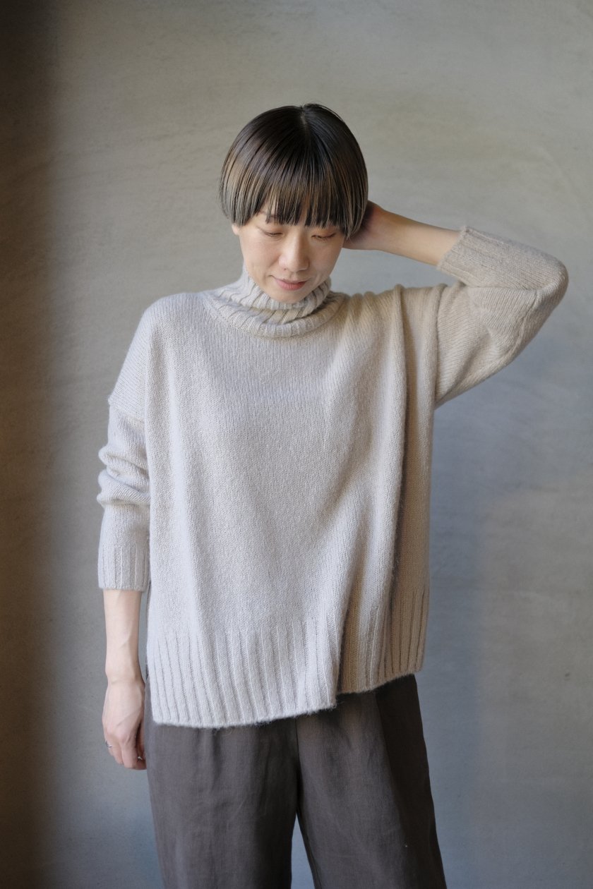 evam eva / alpaca wool turtleneck. - c a b i n e t O N L I N E