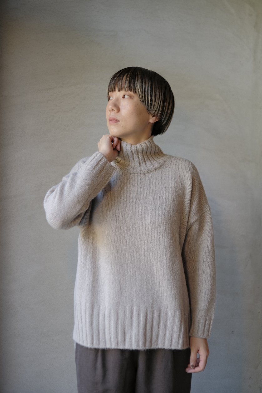 evam eva / alpaca wool turtleneck. - c a b i n e t O N L I N E