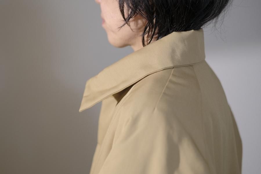 atelier naruse / コットンナイロン中綿コート - c a b i n e t atelier naruse / コットンナイロン中綿コート - c a b i n e t