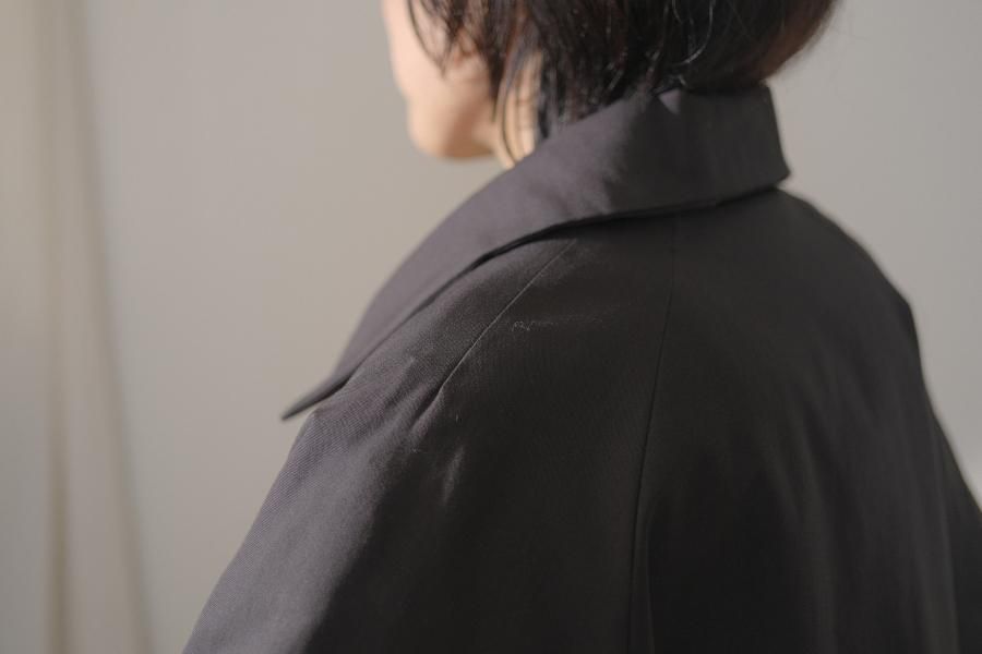 atelier naruse / コットンナイロン中綿コート - c a b i n e t