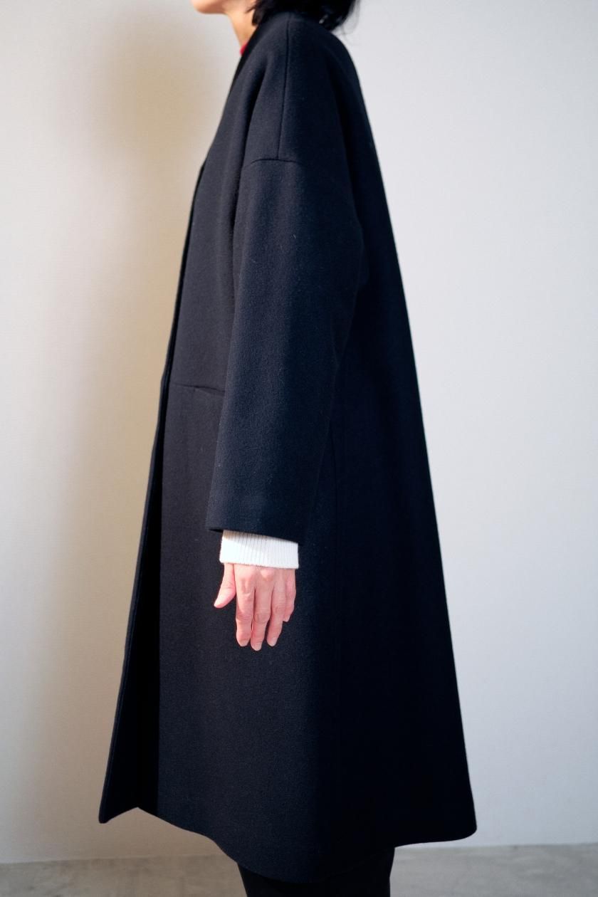 atelier naruse / メルトンウールコクーンコート