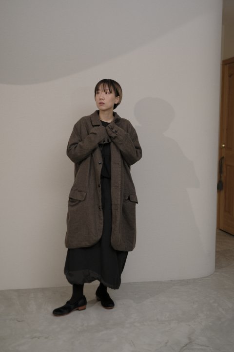 <img class='new_mark_img1' src='https://img.shop-pro.jp/img/new/icons14.gif' style='border:none;display:inline;margin:0px;padding:0px;width:auto;' />GARMENT REPRODUCTION OF WORKERS / AMISH COAT WOOL BROWN【unisex】