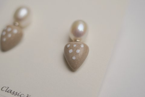 Classic Ko / Snow dot pearl