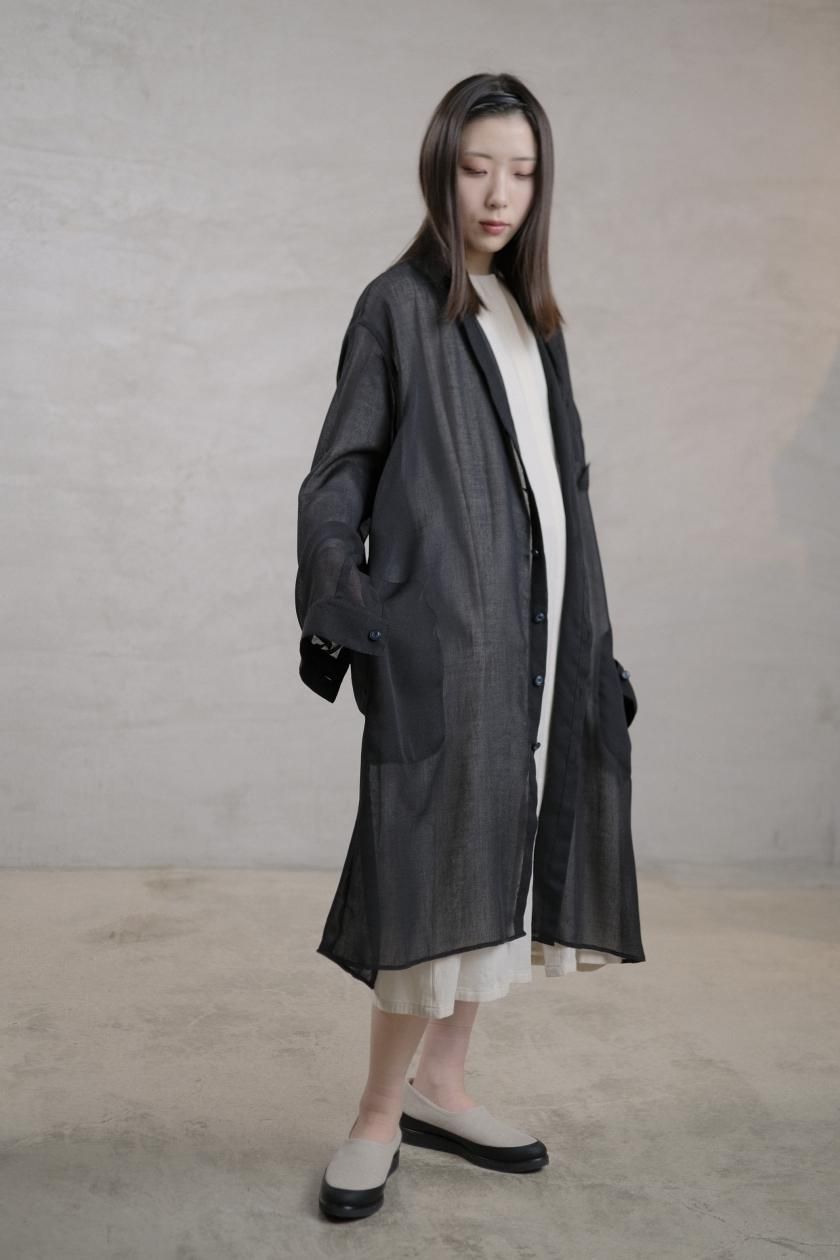 希少】yuta matsuoka 20AW ヘリンボーン ノーカラーコート