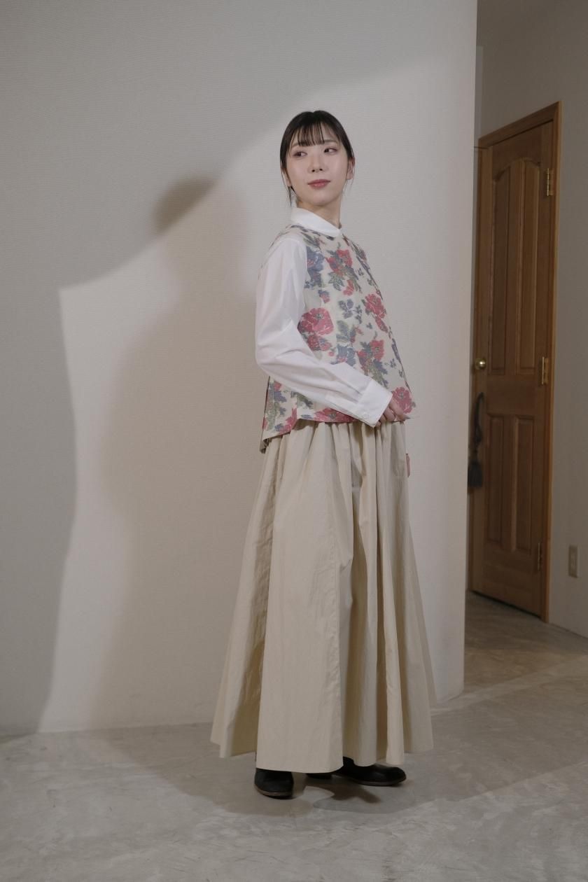 SUSURI シースルーブラウス 2023春夏 花柄ブラウス シースルー シアーブラウス[品番：JSFW0013241