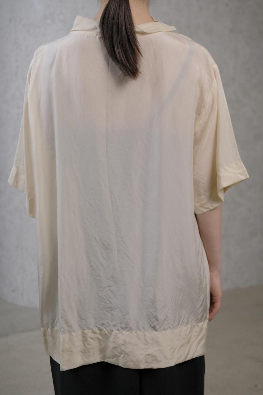 towavase トワヴァーズ  シルク Tシャツ peach fit=scale-down,w=1200