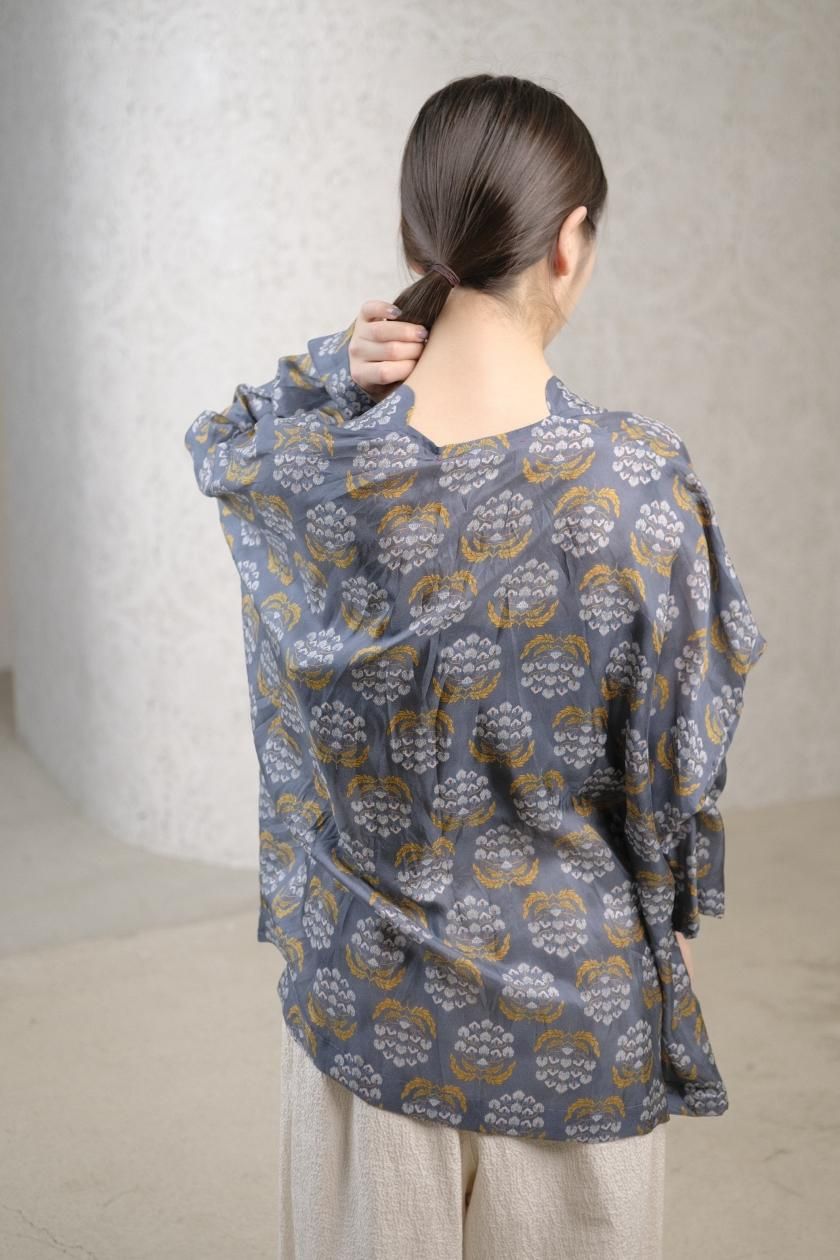 miss ashida - シルクローンフリルブラウス | ONLINE STORE