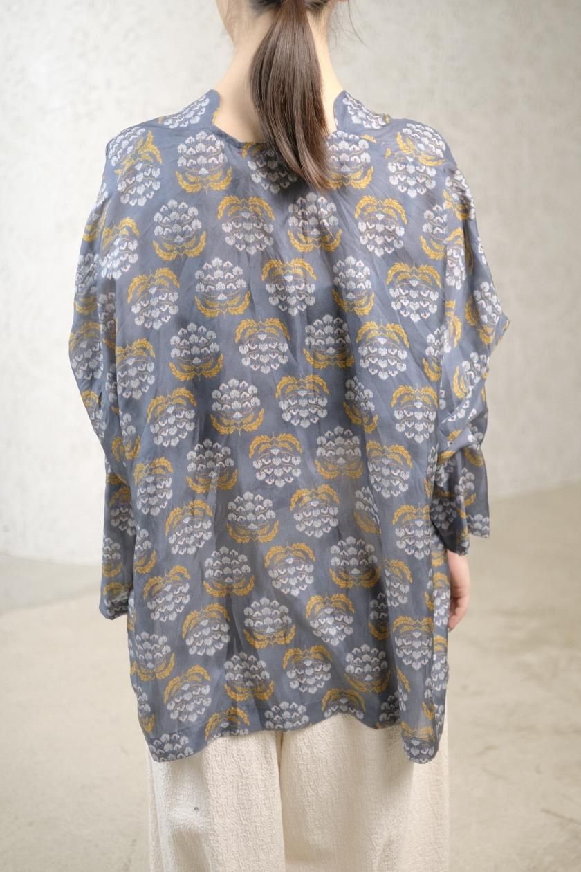 TOWAVASE / blouse(khaki) / 27-0015S | トワヴァーズ｜インド