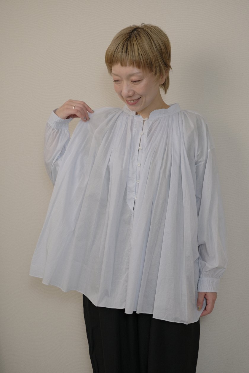 ŠP / SMOCK BLOUSE 19 | エシュペーの繊細な縫製アレンジブラウス - c a b i n e t O N L I N E S T  O R E