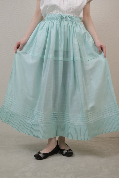 BUNON / Gather Tuck Skirt