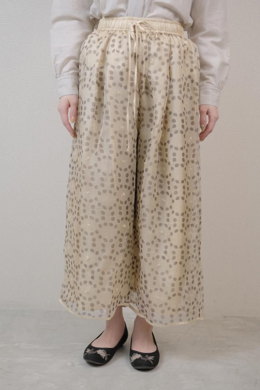 9／14日まで❗️ BUNON EmbroideryLayered Pants 9／14日まで❗️ BUNON EmbroideryLayered Pants