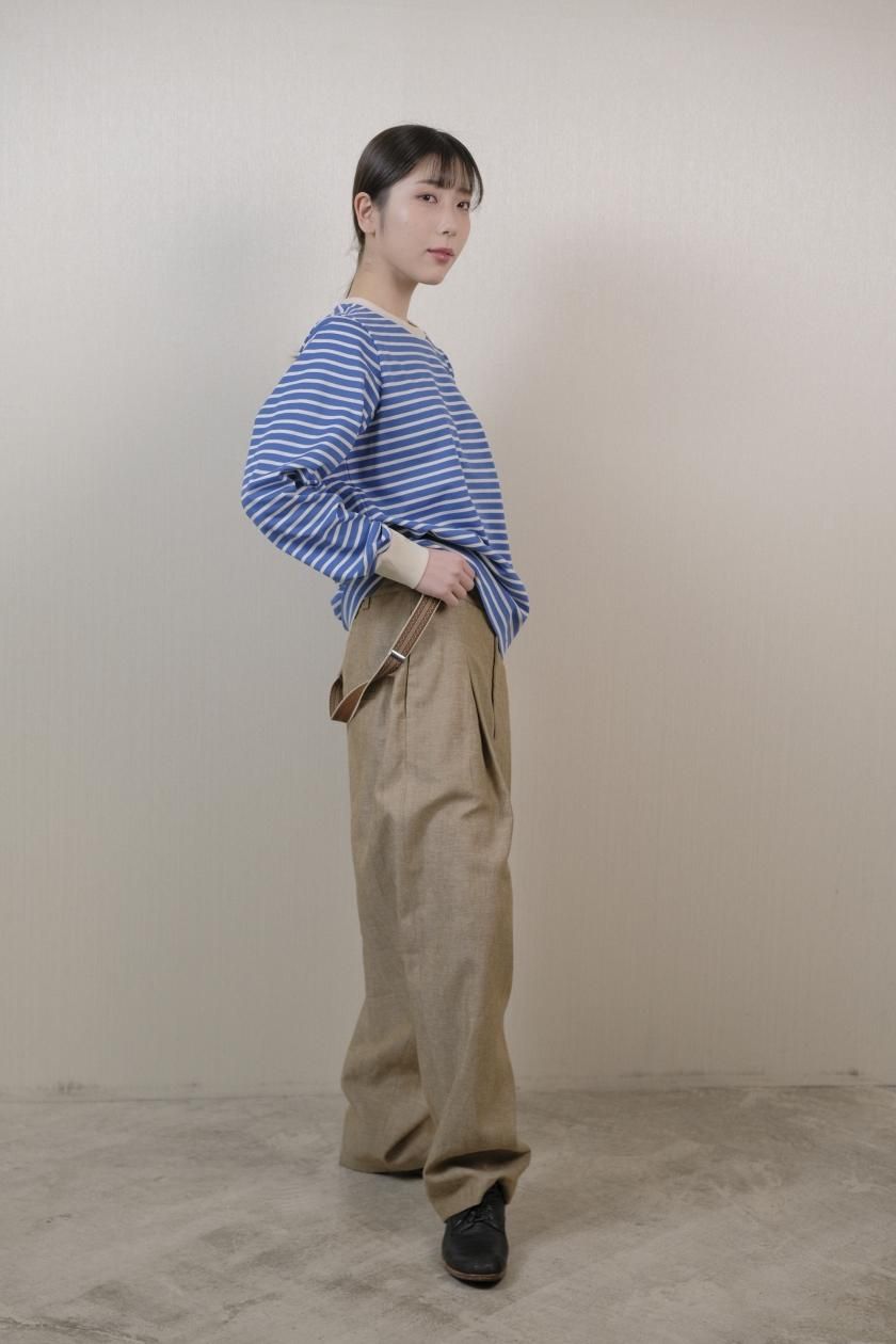 atelier naruse | ボーダーカットソー - c a b i n e t