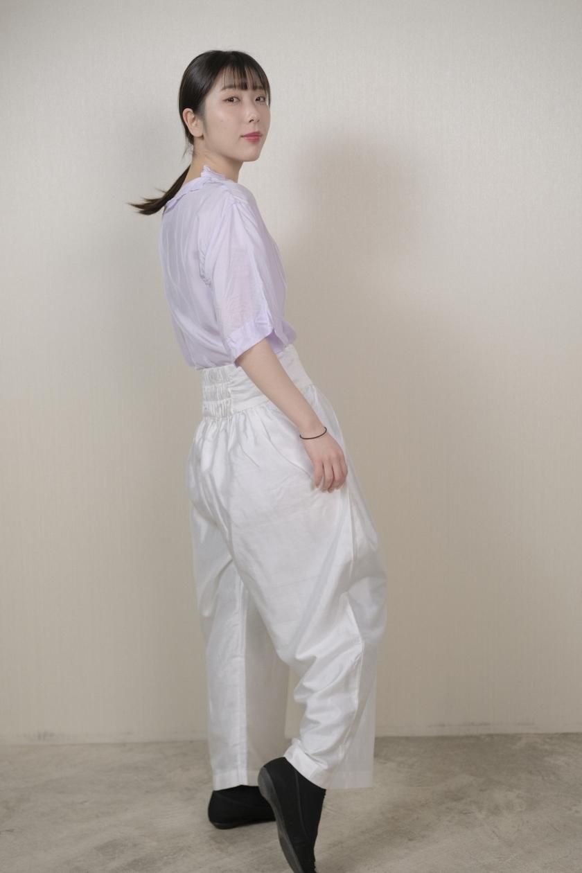 ブノン　パンツ BUNON | Wide Belt Pants - c a b i n e t O N L I N E S T O R E