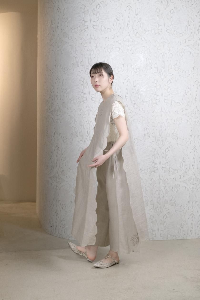 TOWAVASE | Bonvoyage pants (beige) - c a b i n e t