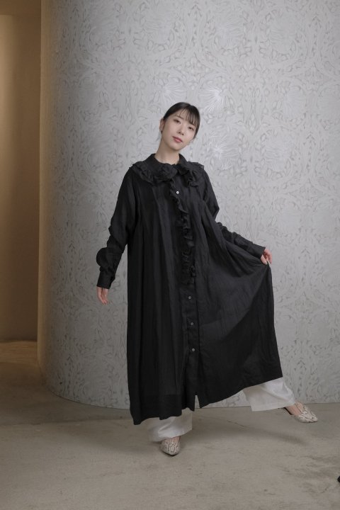 TOWAVASE / dress
(black) / 27-0031S