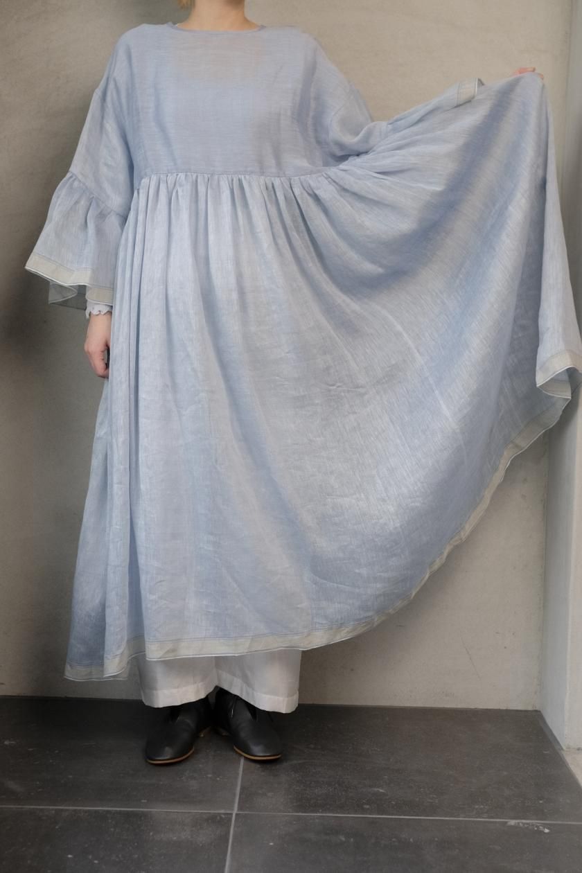 BUNON | Wide Sleeve Frill Dress - c a b i n e t O N L I N E BUNON | Wide Sleeve Frill Dress - c a b i n e t O N L I N E