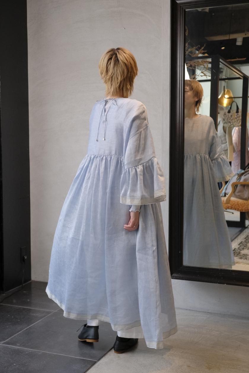 BUNON | Wide Sleeve Frill Dress - c a b i n e t O N L I N E