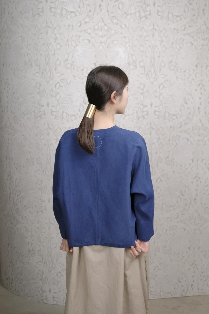 COSMIC WONDER | Silk paper grogram dolman-sleeve jacket
