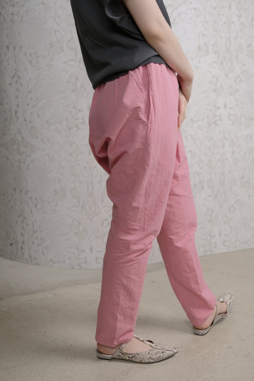 COSMIC WONDER Cotton Linen Weather Cloth “Tattuke” Pants (Peach Jade) - c a  b i n e t　 O N L I N E　S T O R E