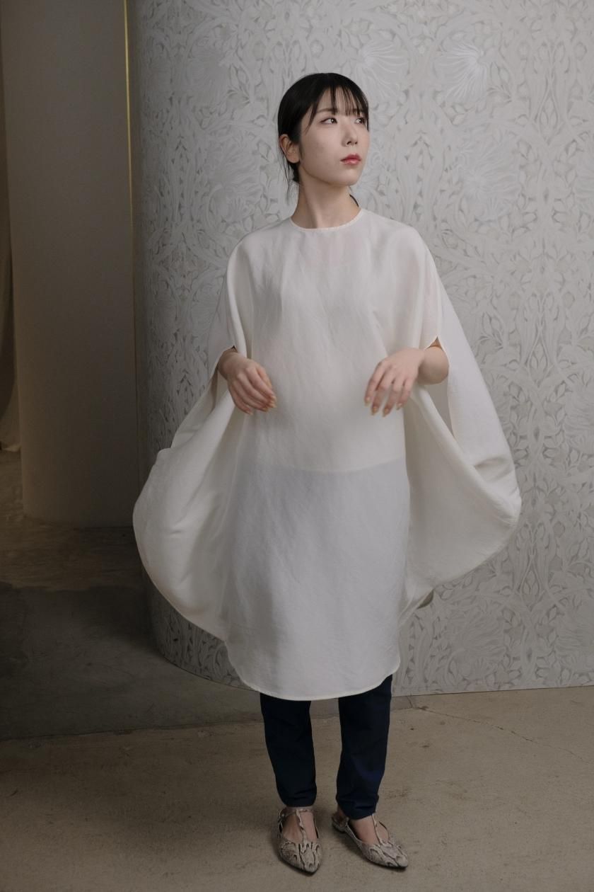 COSMIC WONDER　シルクドレープドレス COSMIC WONDER | Silk Paper Grogram Circle Dress
