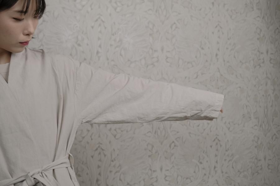 COSMIC WONDER Cotton Linen Weather Cloth “Haori” Coat