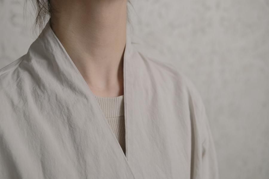 COSMIC WONDER Cotton Linen Weather Cloth “Haori” Coat