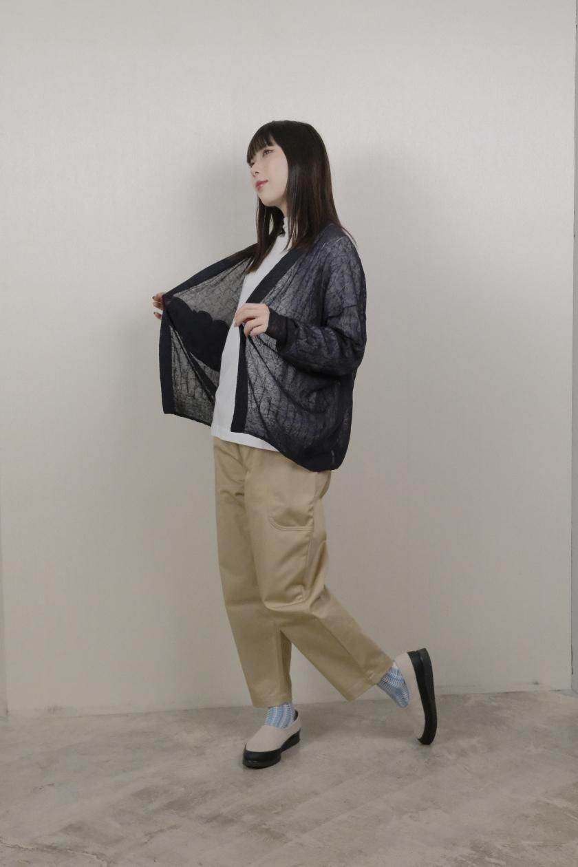atelier naruse / コットン ~herring-born~ ライトニットカーディガン