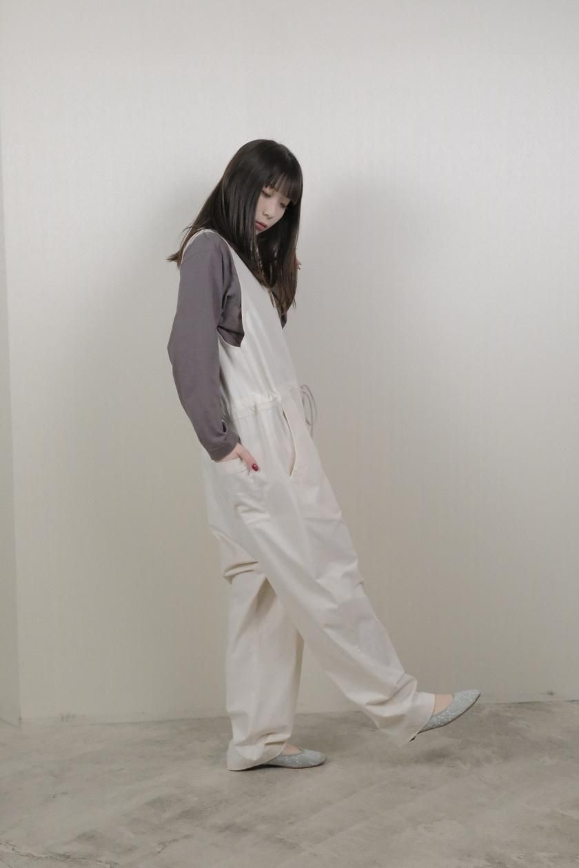 アトリエナルセ　ヴィンテージ馬布コットンオーバーオール atelier naruse アトリエナルセ / ヴィンテージ馬布コットン