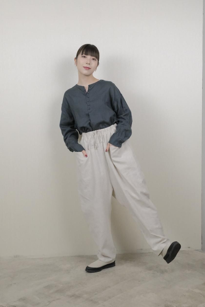 新品  2024a/w  アトリエナルセ サルエル ヘリンボーン パンツ 楽天市場】サルエルパンツ レディース 【SPT】リラックス