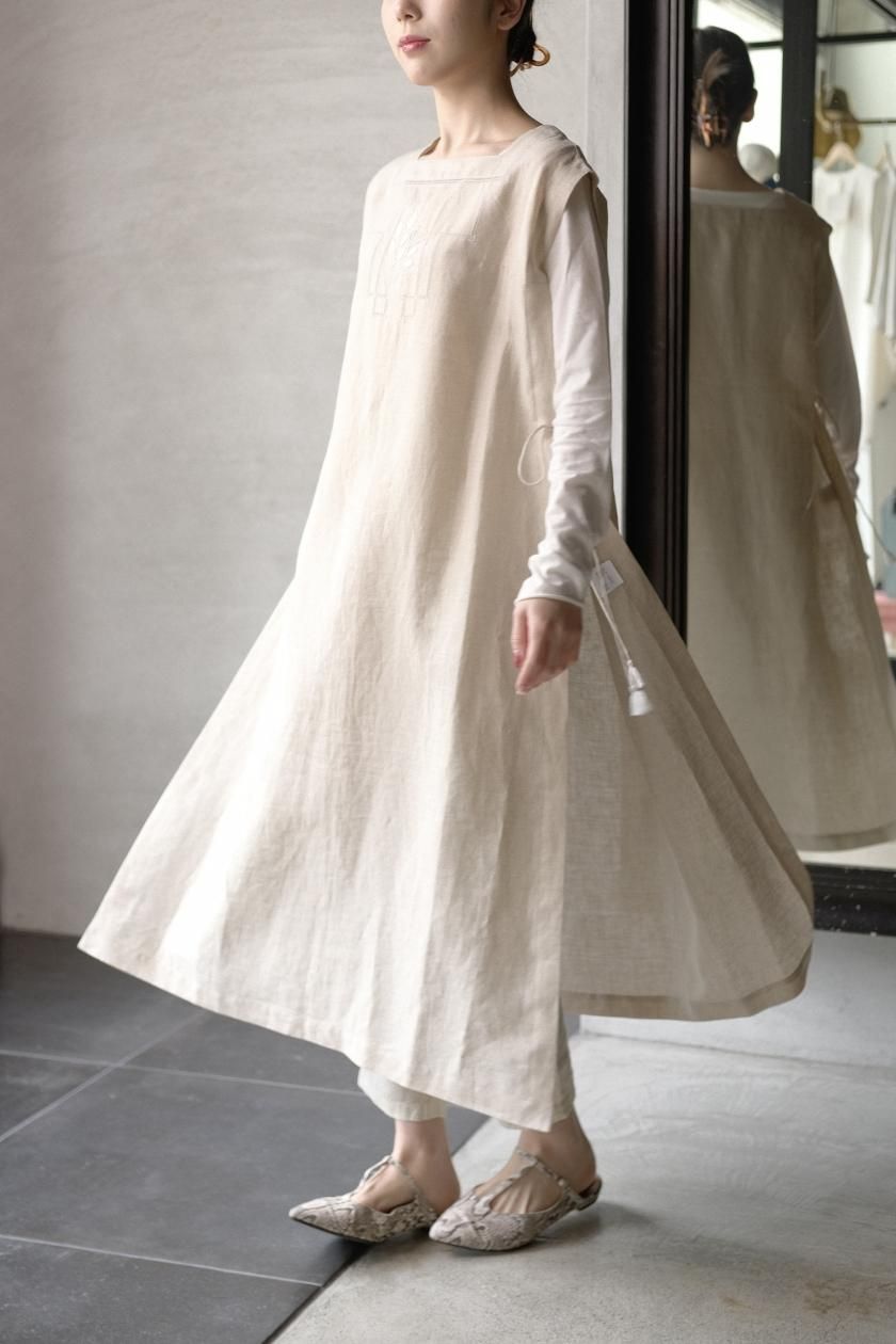 TOWAVASE | Ajour Dress (beige) - c a b i n e t O N L I N E