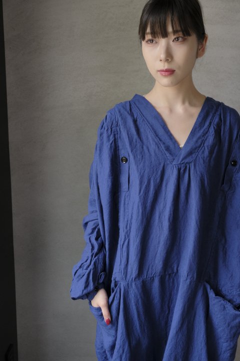 <img class='new_mark_img1' src='https://img.shop-pro.jp/img/new/icons14.gif' style='border:none;display:inline;margin:0px;padding:0px;width:auto;' />GARMENT REPRODUCTION OF WORKERS / SMOCK WORK DRESS