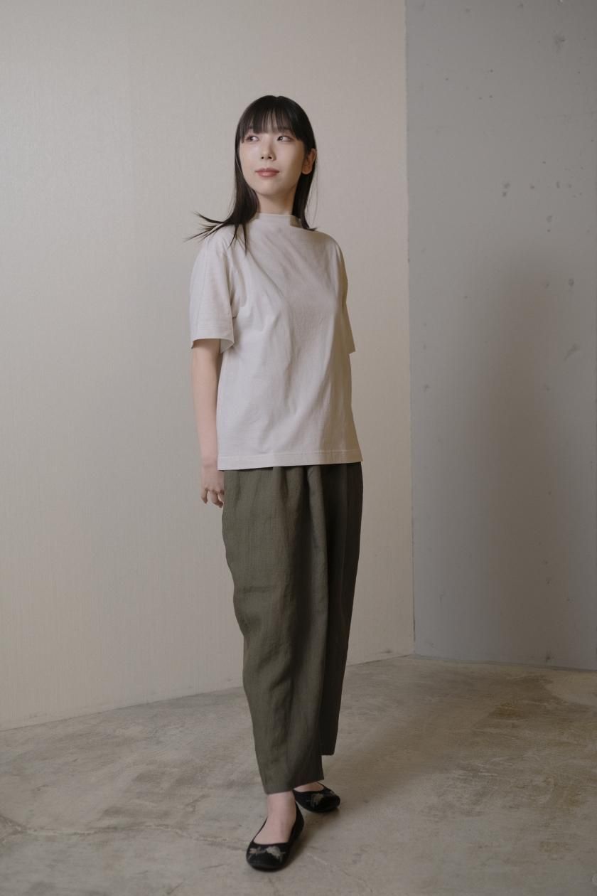 basque cotton cut&sewn（long sleeves） - atelier naruse
