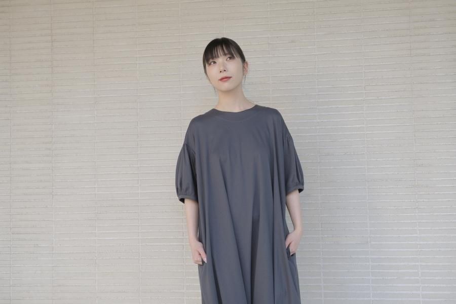 atelier naruse | コットンカットソー コクーンワンピース