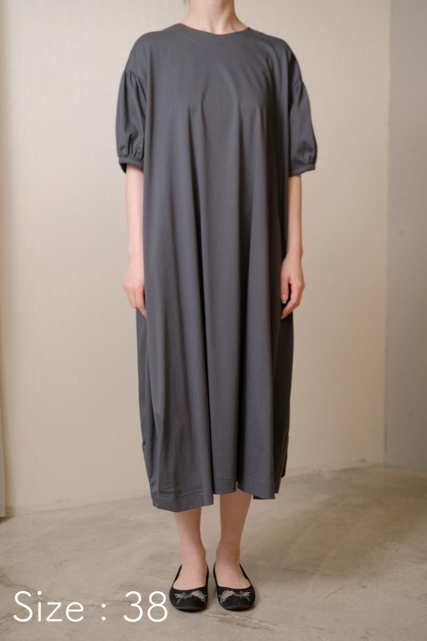 atelier naruse | コットンカットソー コクーンワンピース