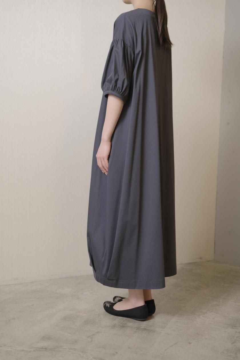 atelier naruse | コットンカットソー コクーンワンピース