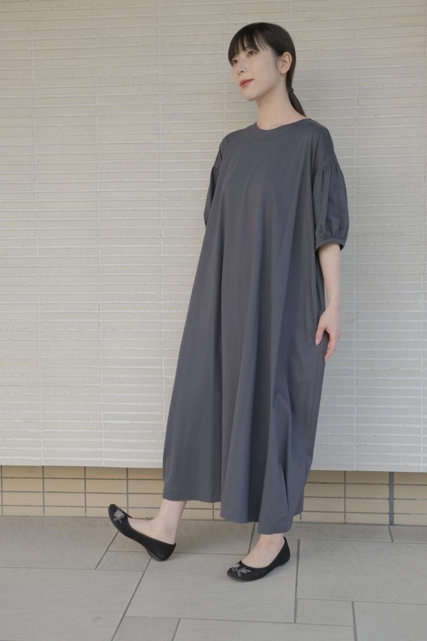 atelier naruse　アトリエナルセ　カットソー コクーンワンピース atelier naruse アトリエナルセ / コットンカットソーコクーン