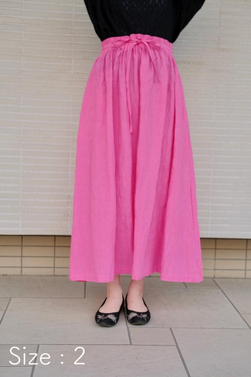 atelier naruse ウールジャージギャザースカート atelier naruse ウールジャージギャザースカート（atelier