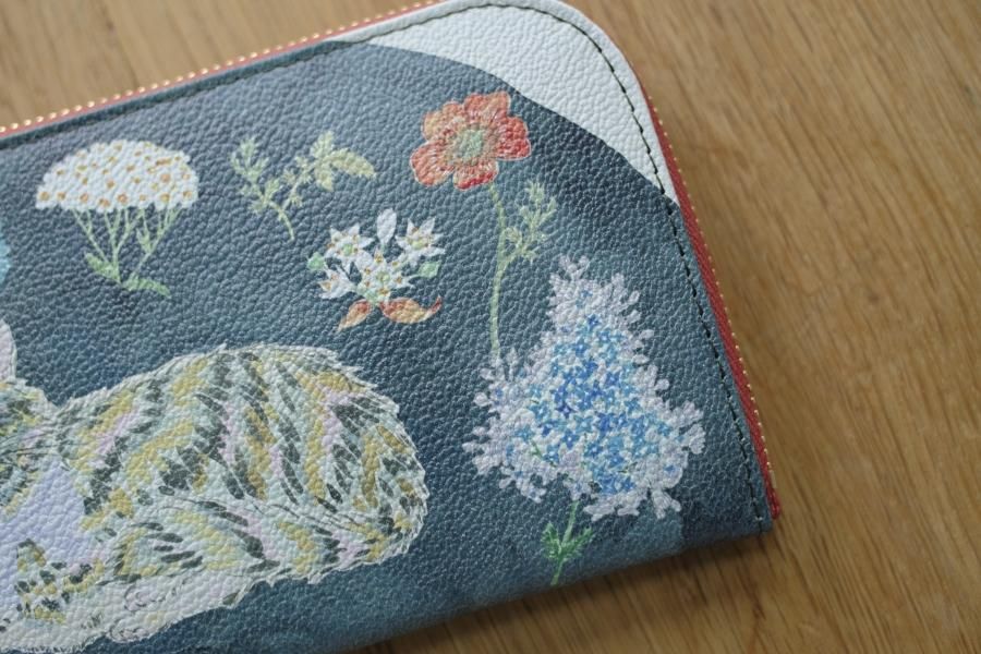 SAKURAYAMA LF財布(L) 花輪ねこ 長財布 - c a b i n e t