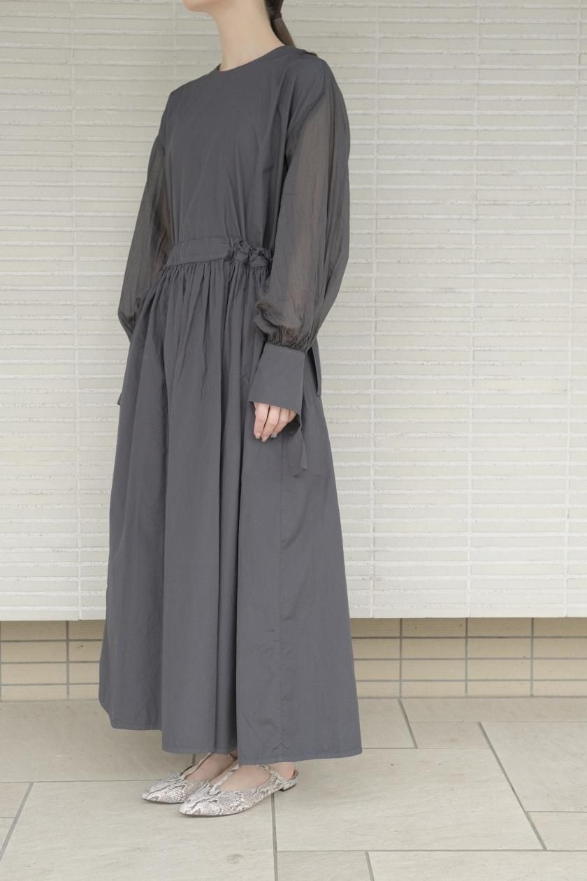 COSMIC WONDER / Suvin cotton broadcloth farmer dress | 高級