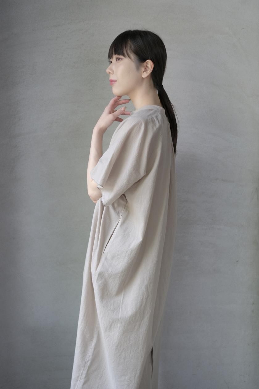evam eva | Cotton Lawn One-Piece (Sage) - c a b i n e t