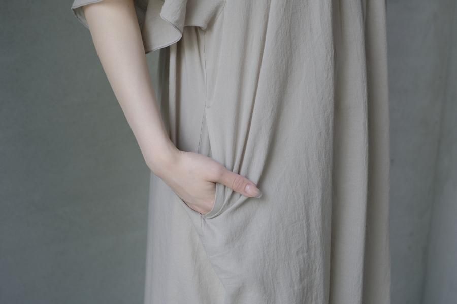 【AVAM】Cotton Poplin Dress コットン ルームウェア ワンピース AVAM】Cotton Poplin Dress コットン ルームウェア ワンピース