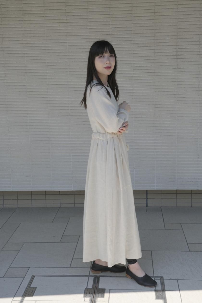 COSMIC WONDER / Suvin cotton broadcloth farmer dress | 高級