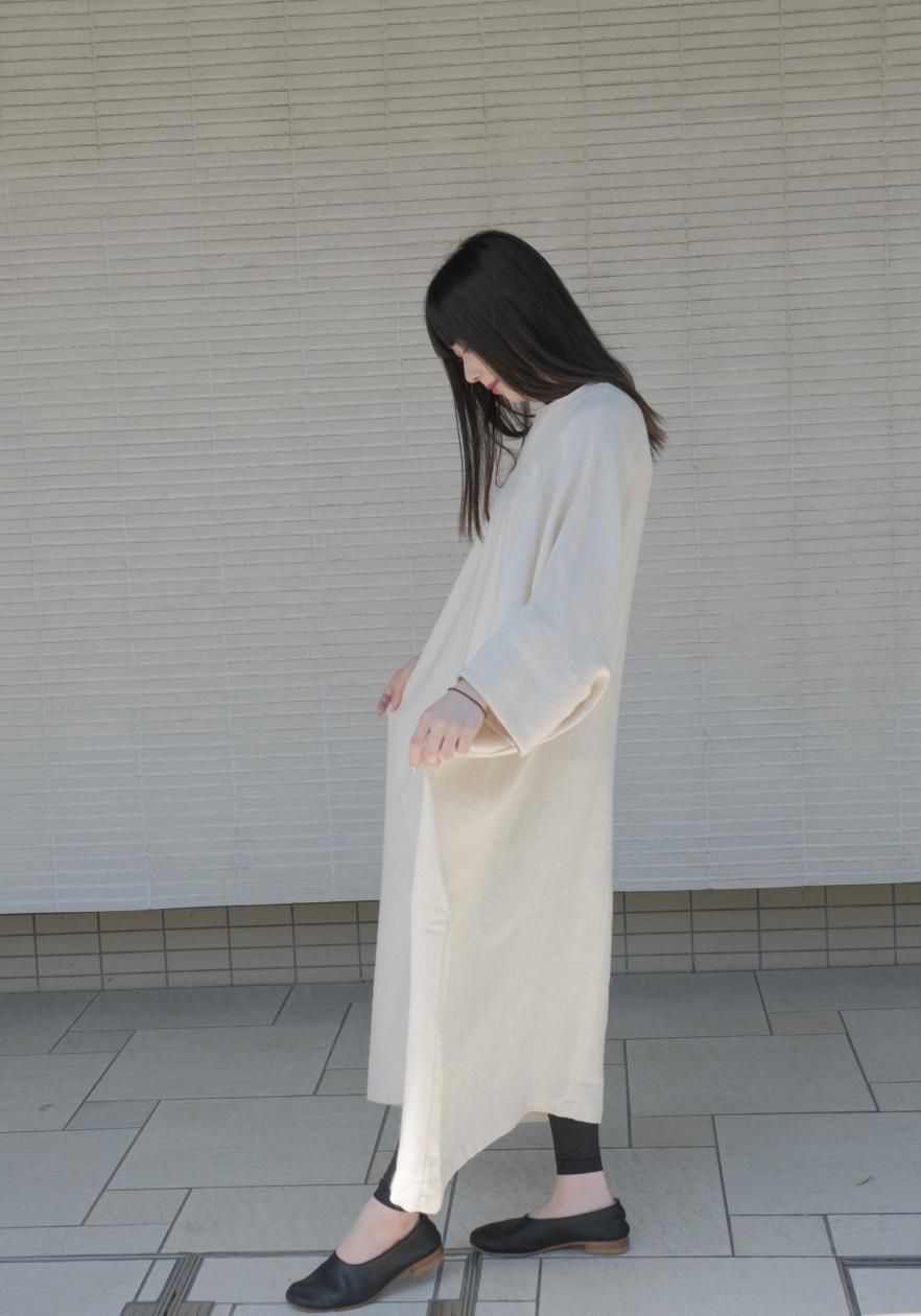 COSMIC WONDER /Cotton paper voile circle dress