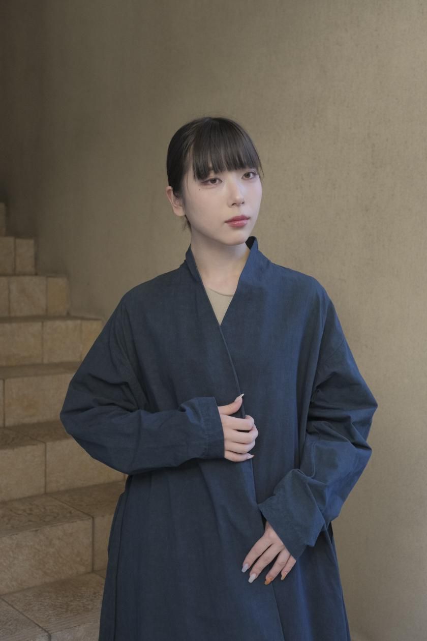 COSMIC WONDER / Cotton linen weather cloth “Haori” coat