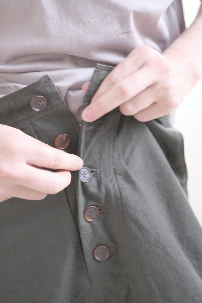 YUTA MATSUOKA / ホックパンツ / 24s11tptcg - c a b i n e t